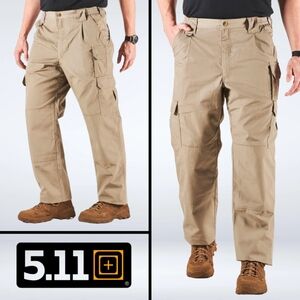 5.11 Tactical Men's Taclite Pro Lightweight Performance Beige/Tan Pants Sz 38x30